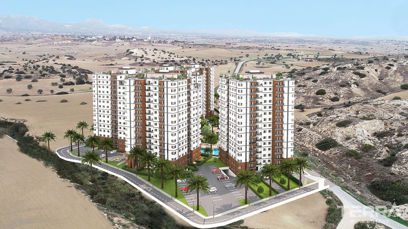 Kıbrıs Gazimağusa'da Satılık Muhteşem Manzaralı Şık Daireler - 93252