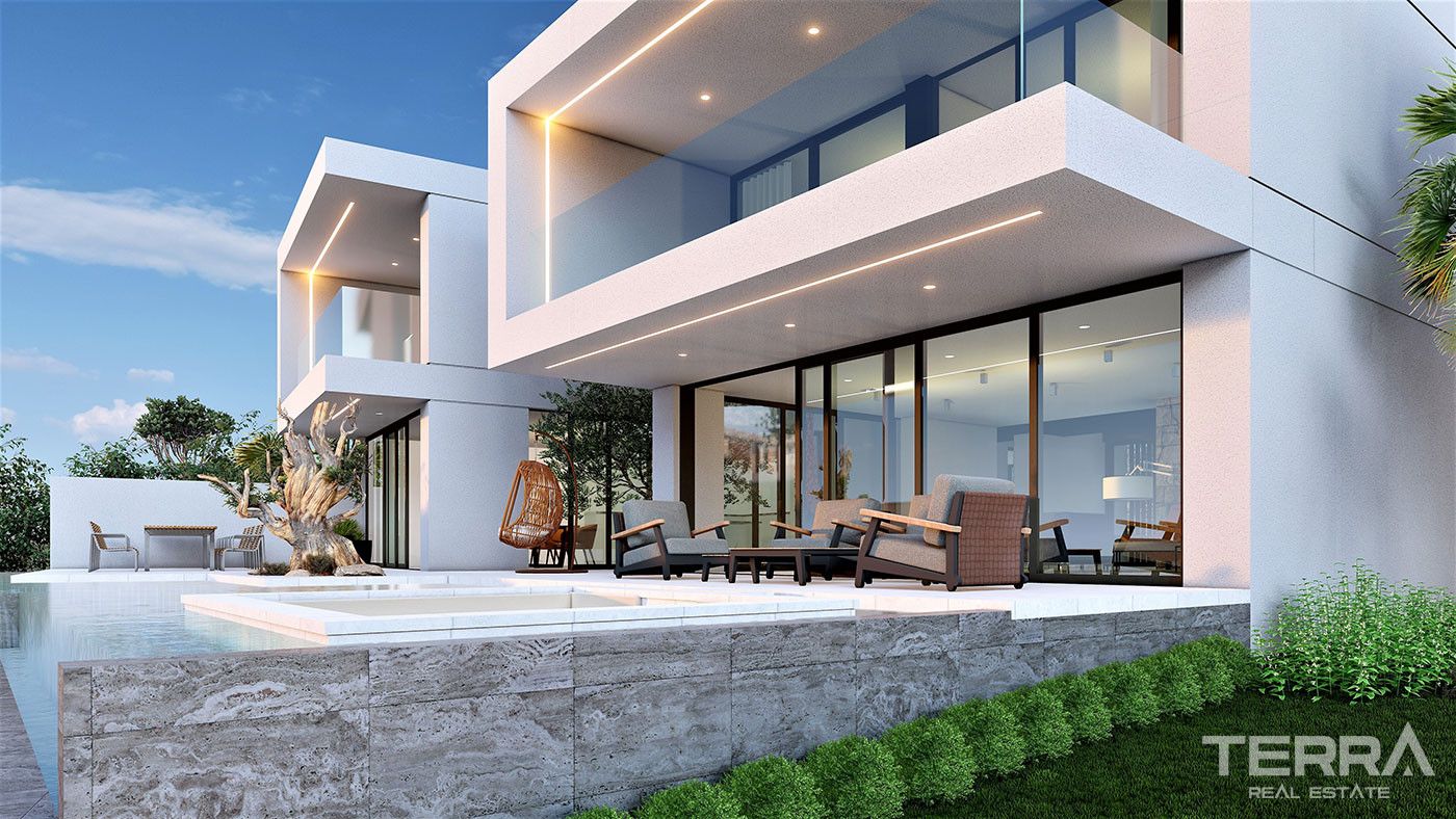 Ultra Luxe Villas with Unique Seafront Location in North Cyprus - 93208