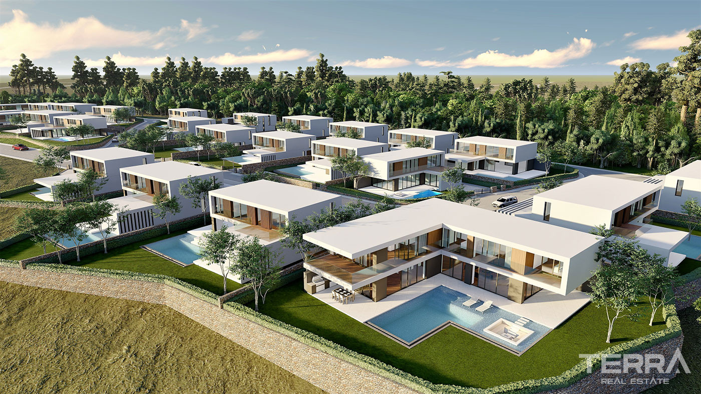 Ultra Luxe Villas with Unique Seafront Location in North Cyprus - 93209