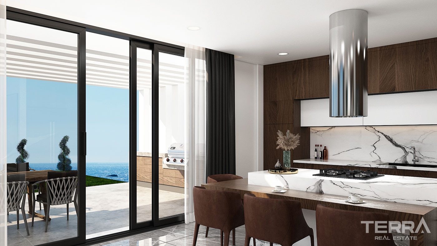 Ultra Luxe Villas with Unique Seafront Location in North Cyprus - 93219