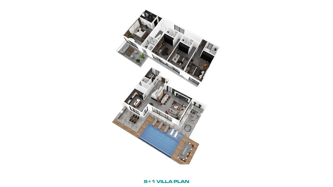 Ultra Luxe Villas with Unique Seafront Location in North Cyprus - 93230
