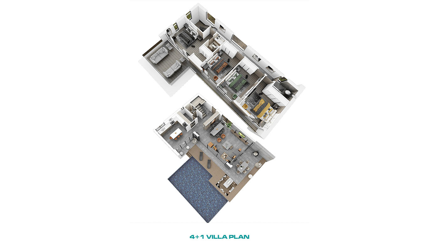 Ultra Luxe Villas with Unique Seafront Location in North Cyprus - 93231