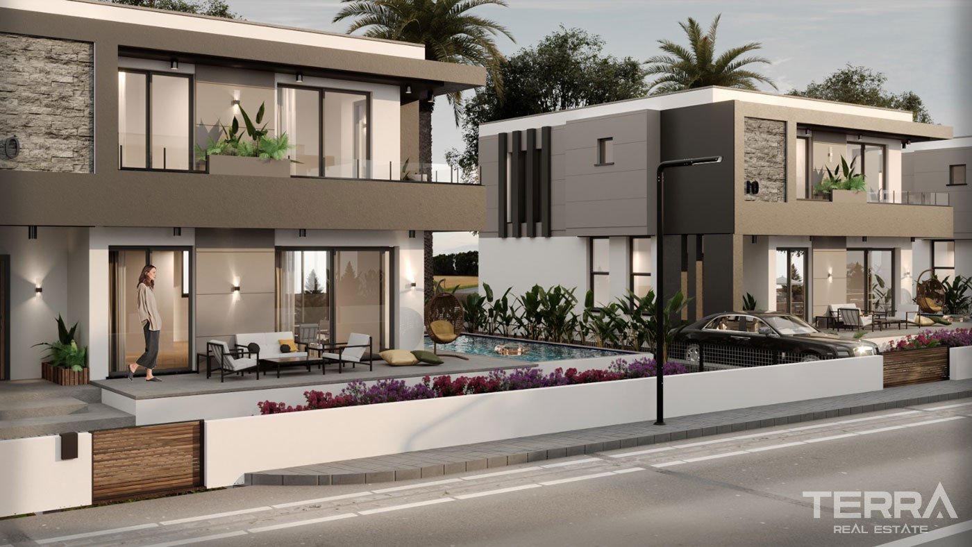 Well-Positioned Detached Villas with Gardens in Kyrenia, Cyprus - 93280