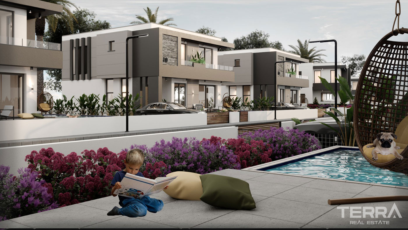 Well-Positioned Detached Villas with Gardens in Kyrenia, Cyprus - 93285