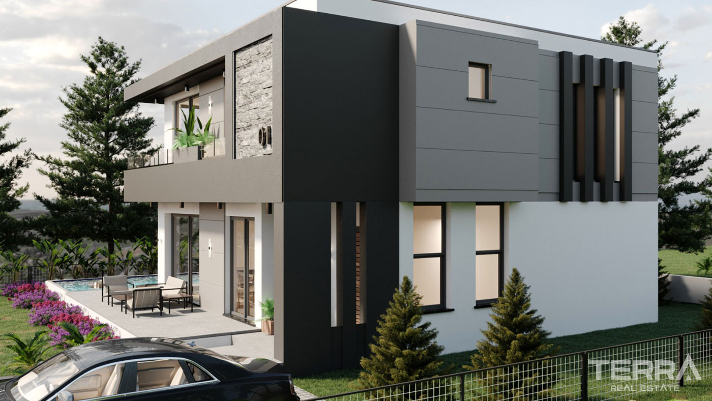 Well-Positioned Detached Villas with Gardens in Kyrenia, Cyprus - 93293