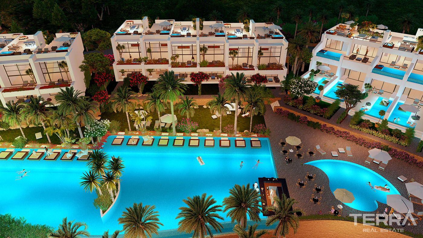 Boutique Apartment Complex with a Private Beach in Kyrenia, Cyprus - 93313