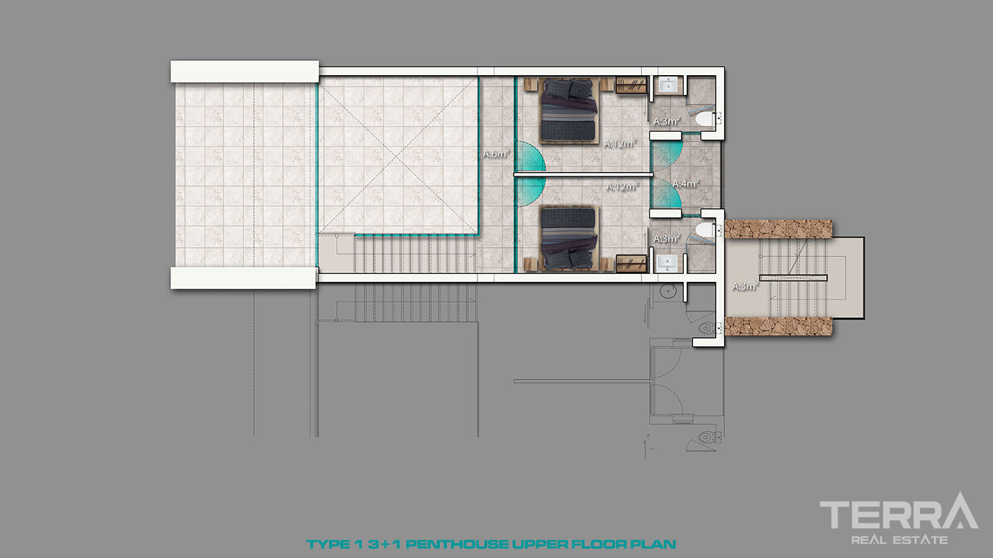 Boutique Apartment Complex with a Private Beach in Kyrenia, Cyprus - 93319