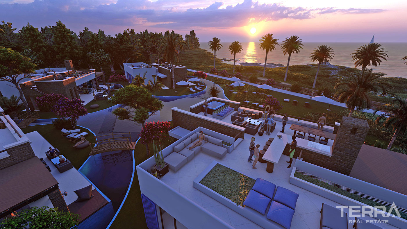 Contemporary Detached Villas in a Seafront Location of Kyrenia, Cyprus - 93377