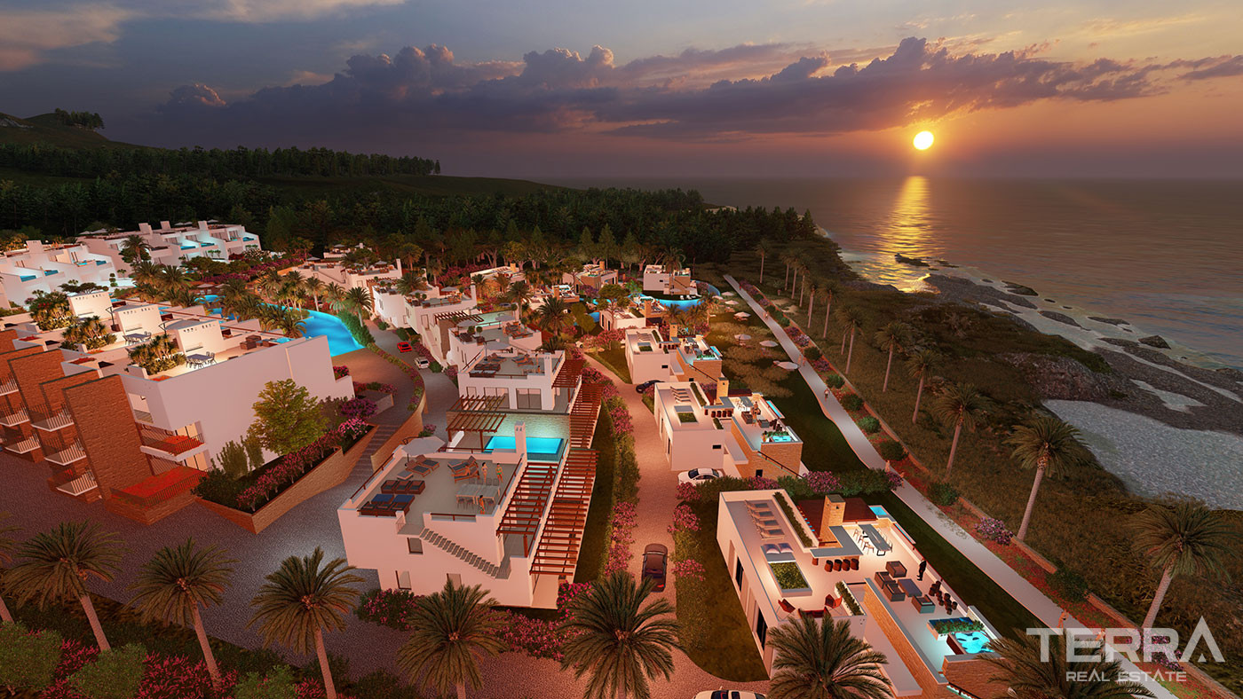 Contemporary Detached Villas in a Seafront Location of Kyrenia, Cyprus - 93381