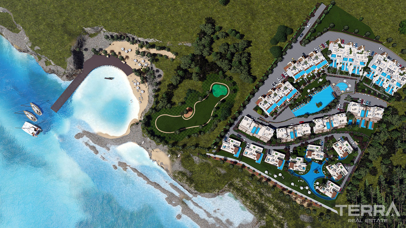 Contemporary Detached Villas in a Seafront Location of Kyrenia, Cyprus - 93386