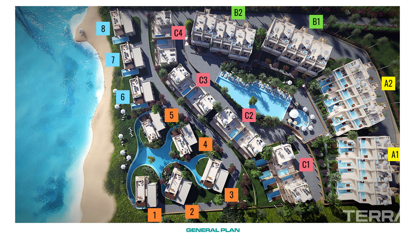 Contemporary Detached Villas in a Seafront Location of Kyrenia, Cyprus - 93388