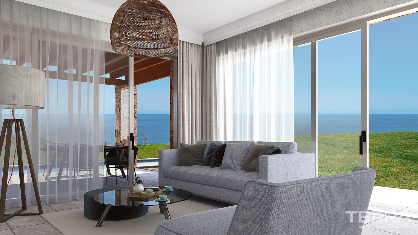 Contemporary Detached Villas in a Seafront Location of Kyrenia, Cyprus - 93390