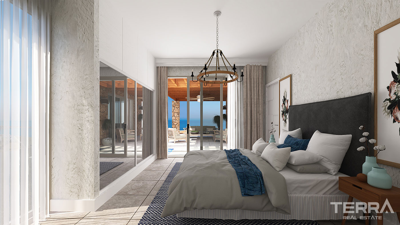 Contemporary Detached Villas in a Seafront Location of Kyrenia, Cyprus - 93391