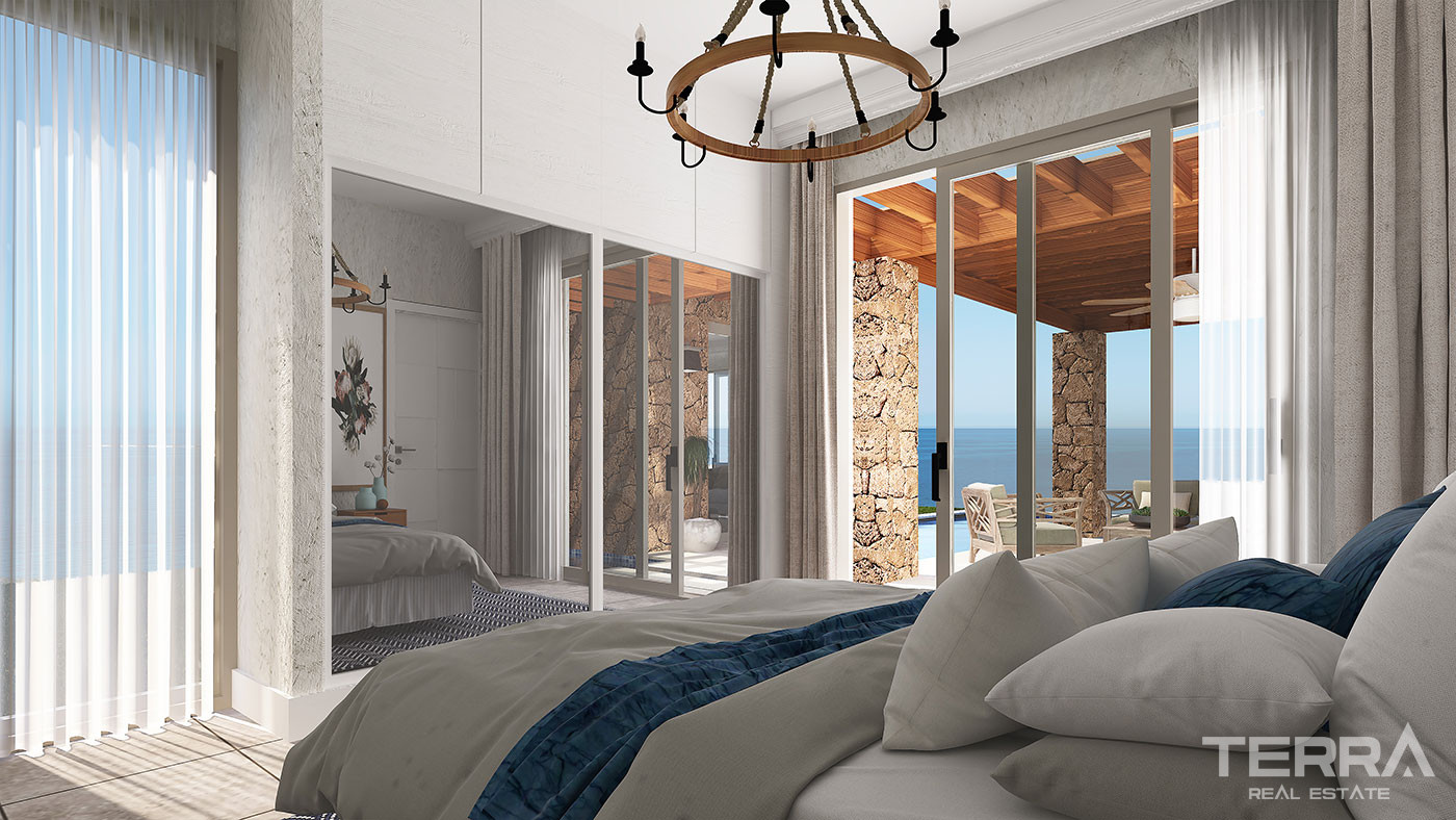Contemporary Detached Villas in a Seafront Location of Kyrenia, Cyprus - 93393