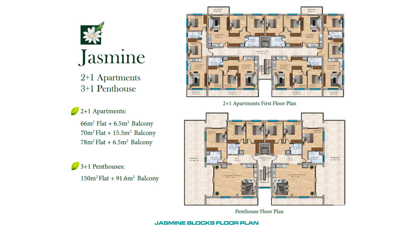 Comfortable Apartments with Nature Views in Famagusta, Cyprus - 93434