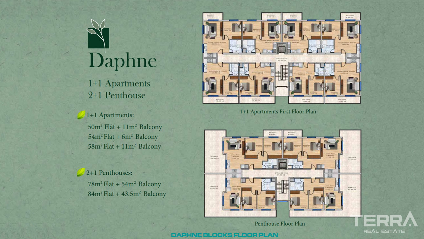 Comfortable Apartments with Nature Views in Famagusta, Cyprus - 93435