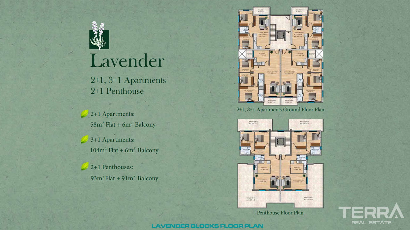 Comfortable Apartments with Nature Views in Famagusta, Cyprus - 93438