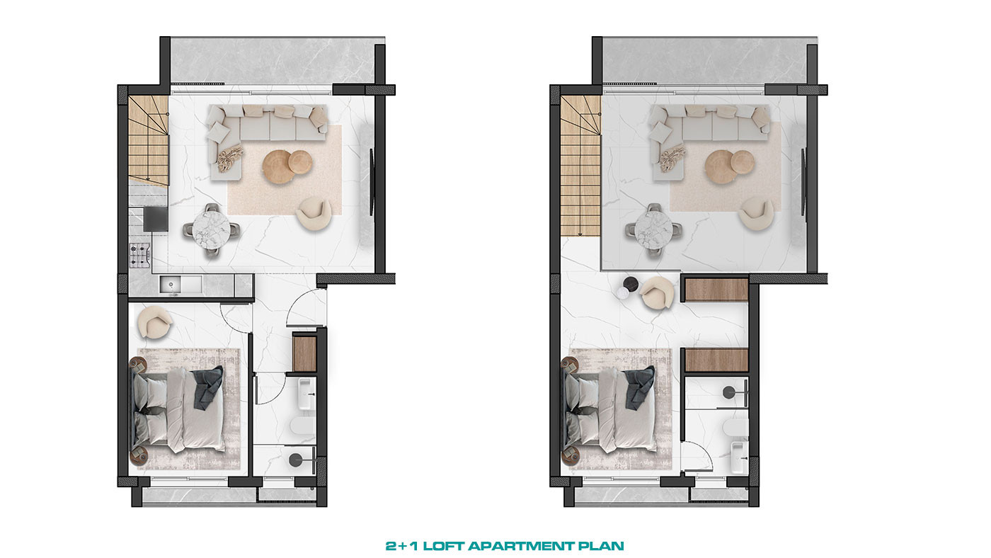 New Cyprus Apartments Amidst Mediterranean Nature in Famagusta - 93455