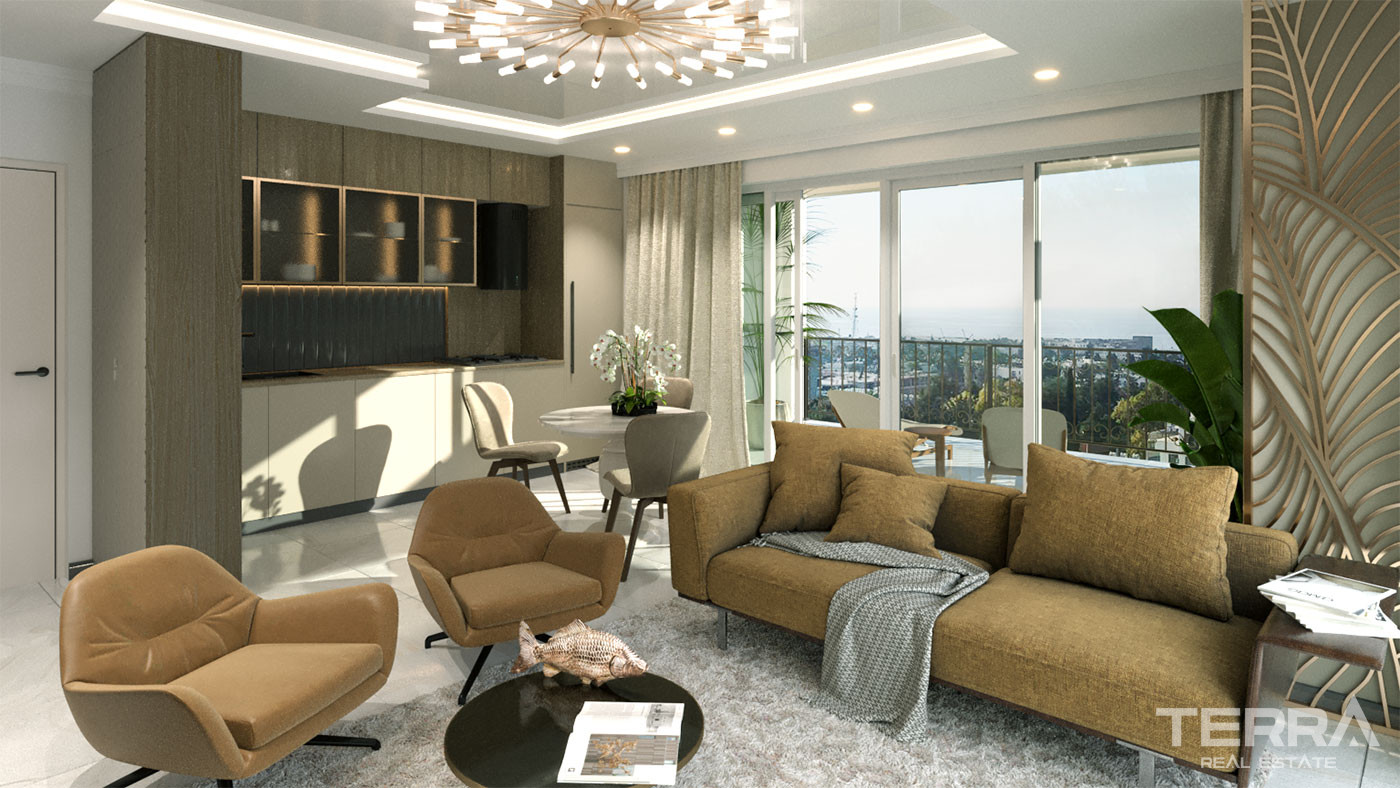 Ready to Move in Apartments with Sea Views in Kyrenia, North Cyprus - 93496