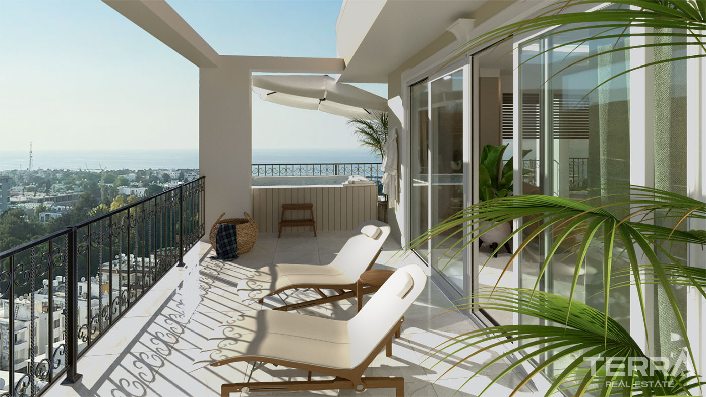 Ready to Move in Apartments with Sea Views in Kyrenia, North Cyprus - 93505