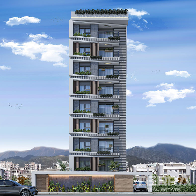 Modern Flats with Turkish Citizenship Opportunity in Antalya Center - 93522