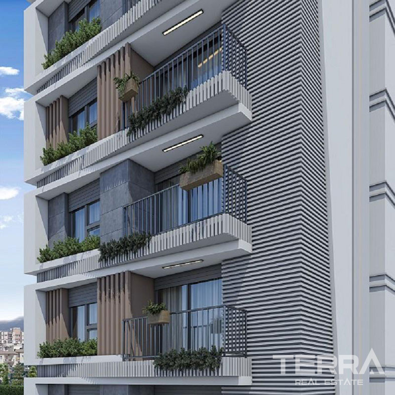 Modern Flats with Turkish Citizenship Opportunity in Antalya Center - 93526