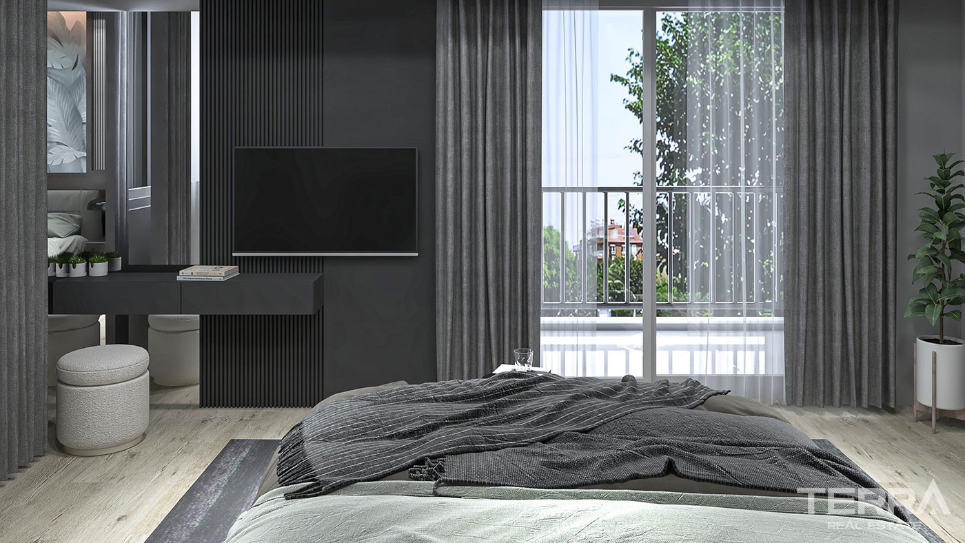 Modern Flats with Turkish Citizenship Opportunity in Antalya Center - 93529