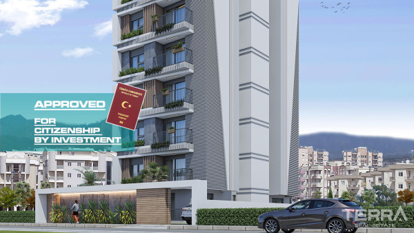 Modern Flats with Turkish Citizenship Opportunity in Antalya Center