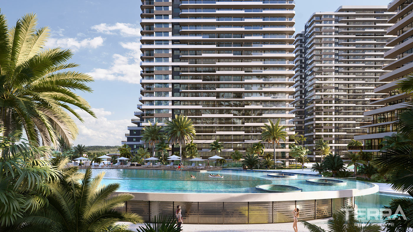 7-gwiazdkowe apartamenty na Cyprze Północnym w Long Beach Famagusta - 93576