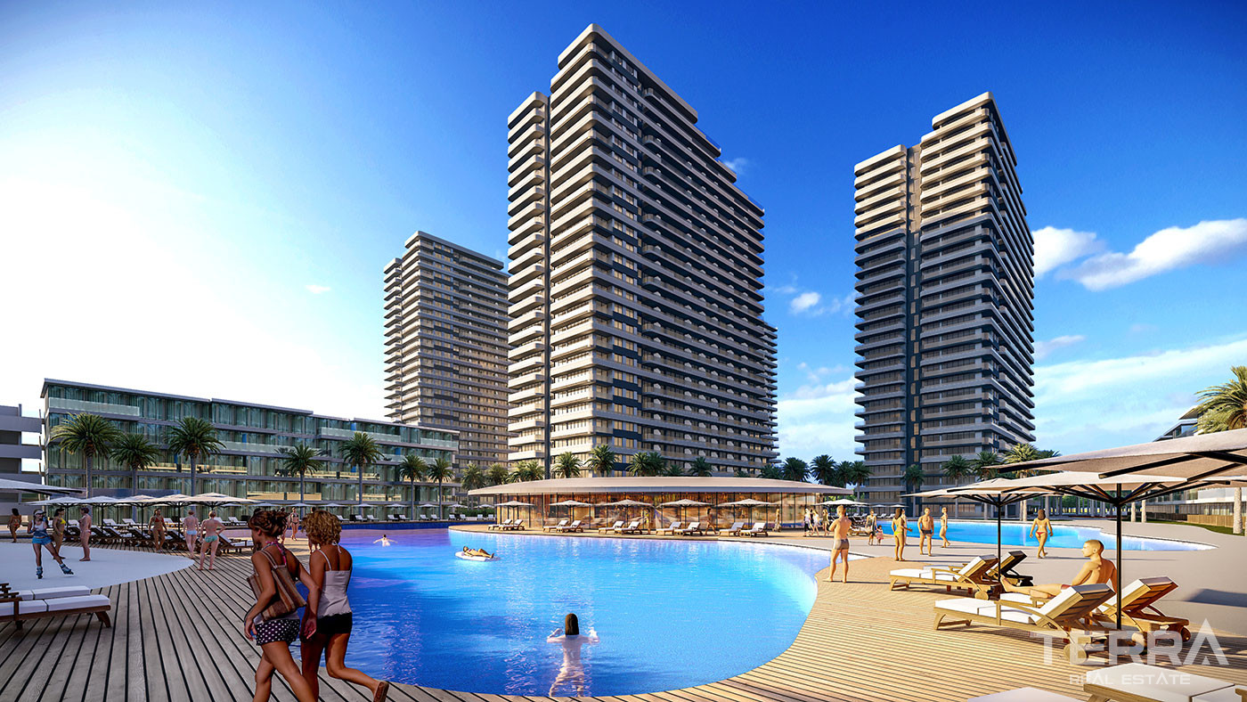 7-gwiazdkowe apartamenty na Cyprze Północnym w Long Beach Famagusta - 93582