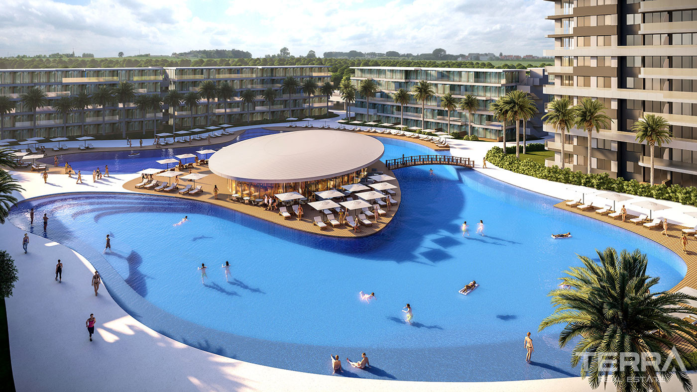 7-gwiazdkowe apartamenty na Cyprze Północnym w Long Beach Famagusta - 93583