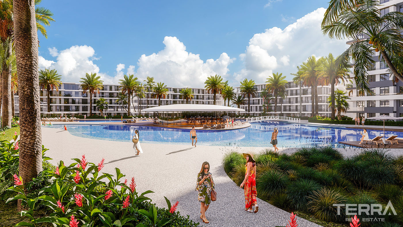 7-gwiazdkowe apartamenty na Cyprze Północnym w Long Beach Famagusta - 93588