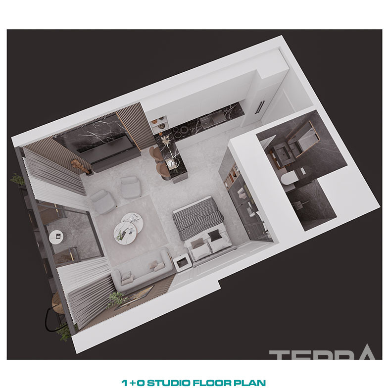7-gwiazdkowe apartamenty na Cyprze Północnym w Long Beach Famagusta - 93590