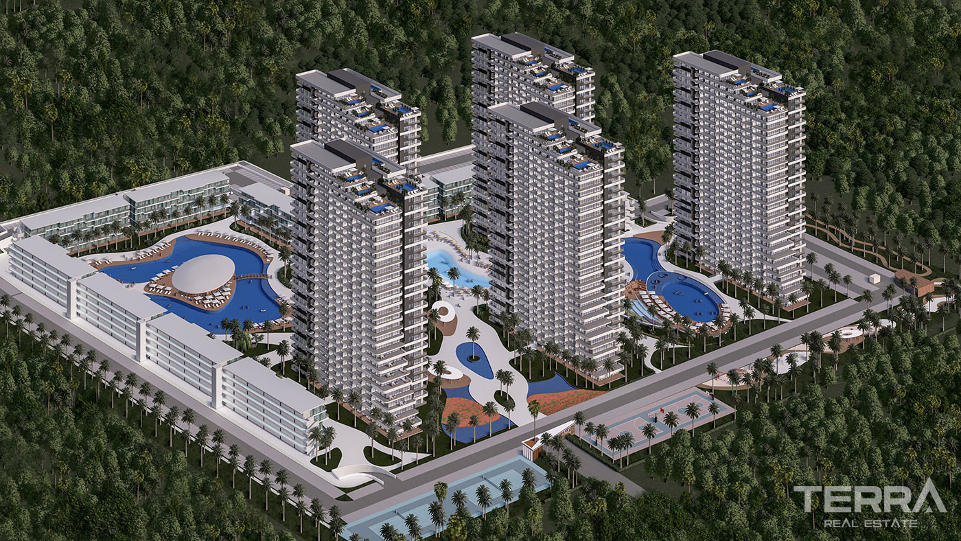 7-gwiazdkowe apartamenty na Cyprze Północnym w Long Beach Famagusta - 93592