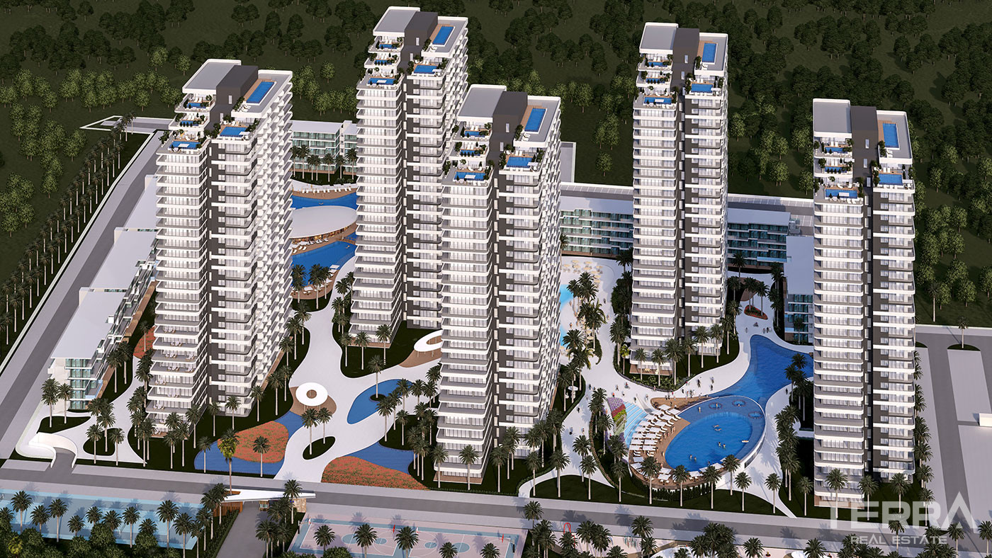 7-gwiazdkowe apartamenty na Cyprze Północnym w Long Beach Famagusta - 93595