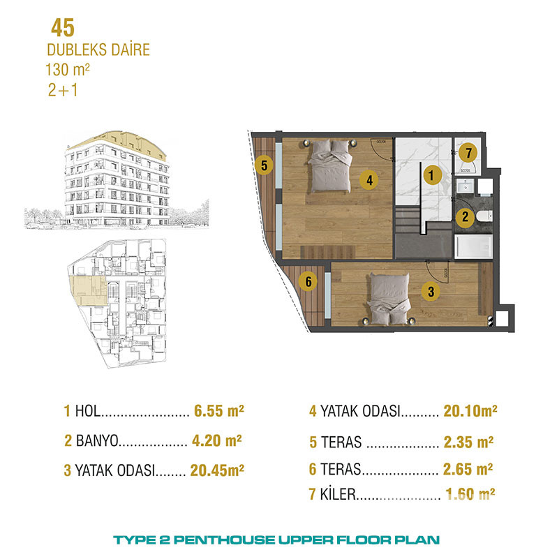 Modern Apartments Close to Historical Center of Antalya - 93647