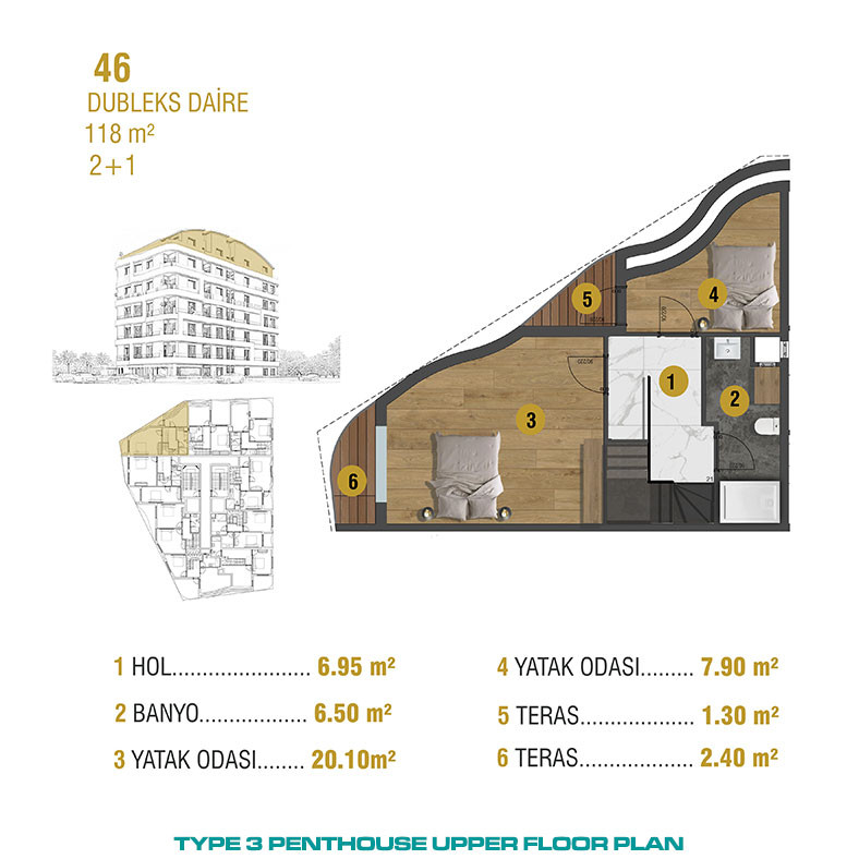 Modern Apartments Close to Historical Center of Antalya - 93649
