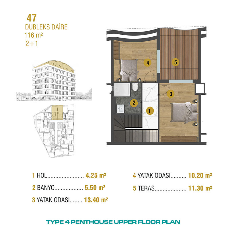 Modern Apartments Close to Historical Center of Antalya - 93651