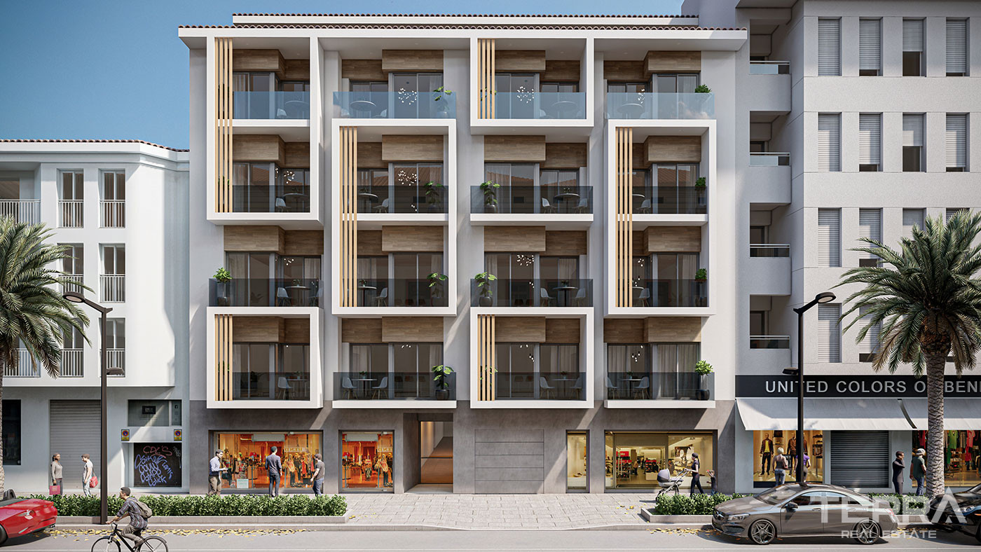 İspanya Alicante'de Plaja Birkaç Adımlık Mesafede Modern Daireler - 93749