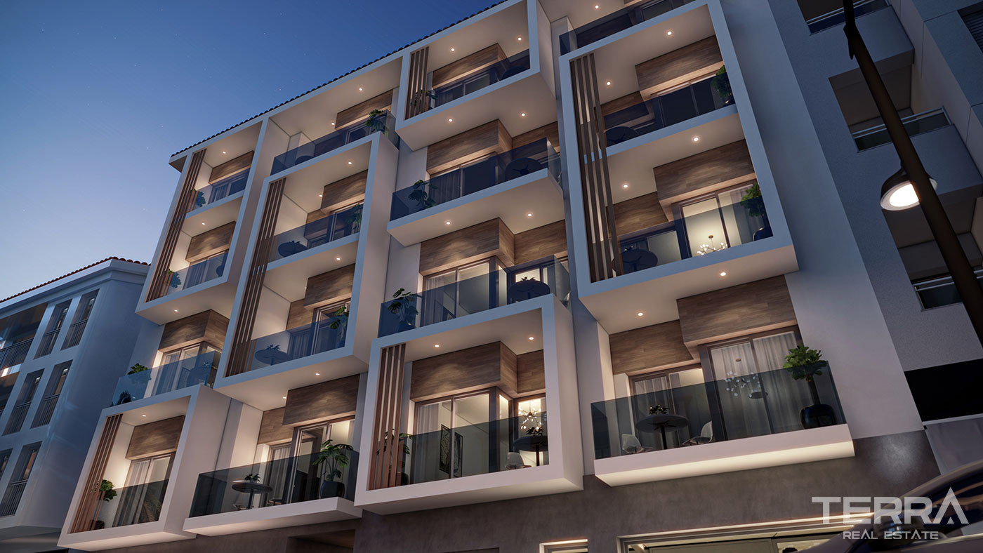 İspanya Alicante'de Plaja Birkaç Adımlık Mesafede Modern Daireler - 93754