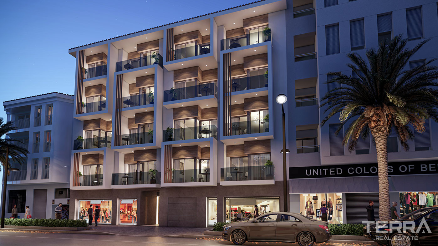 İspanya Alicante'de Plaja Birkaç Adımlık Mesafede Modern Daireler - 93756