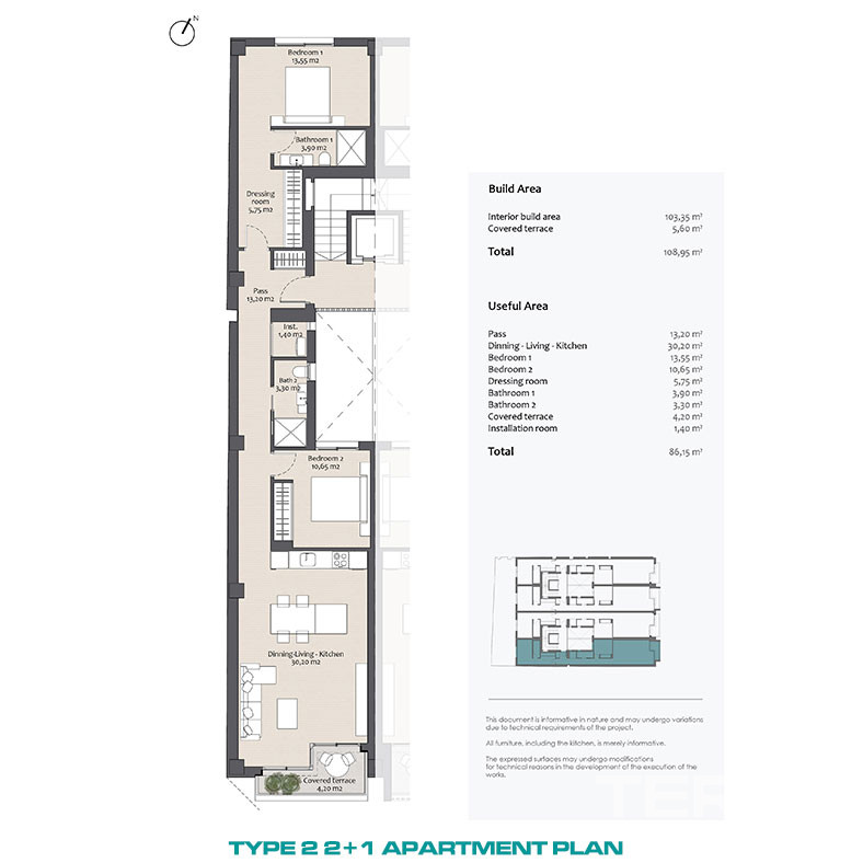 İspanya Alicante'de Plaja Birkaç Adımlık Mesafede Modern Daireler - 93758