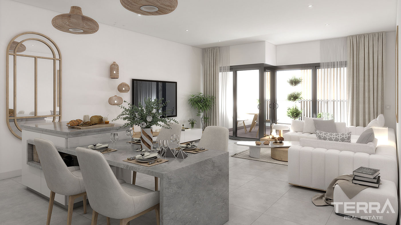 İspanya Alicante'de Plaja Birkaç Adımlık Mesafede Modern Daireler - 93762