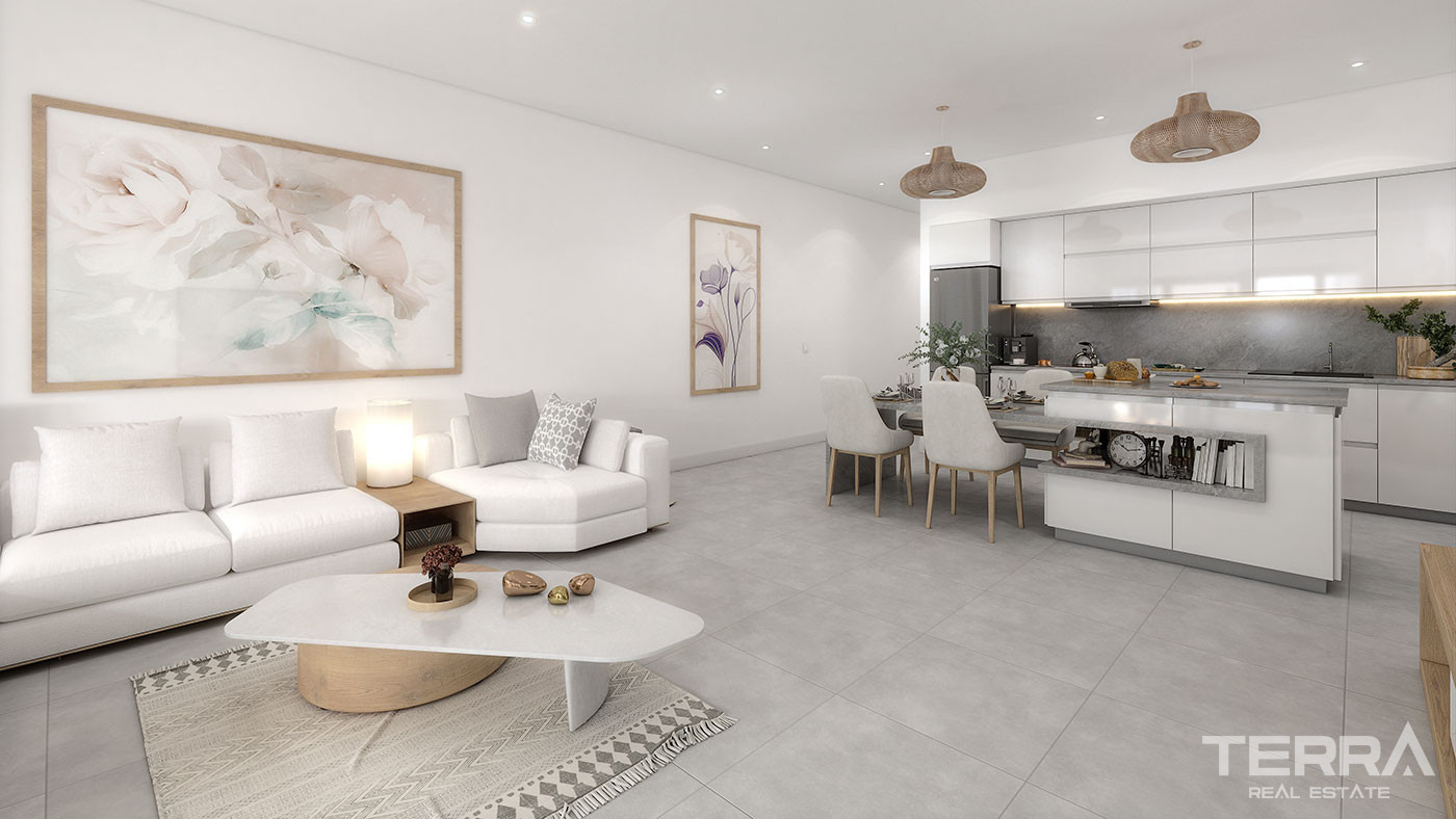 İspanya Alicante'de Plaja Birkaç Adımlık Mesafede Modern Daireler - 93763