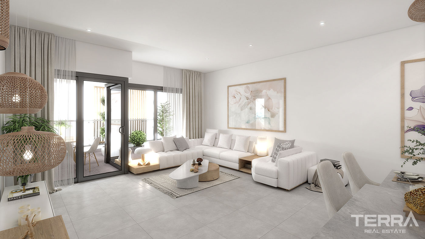 İspanya Alicante'de Plaja Birkaç Adımlık Mesafede Modern Daireler - 93764