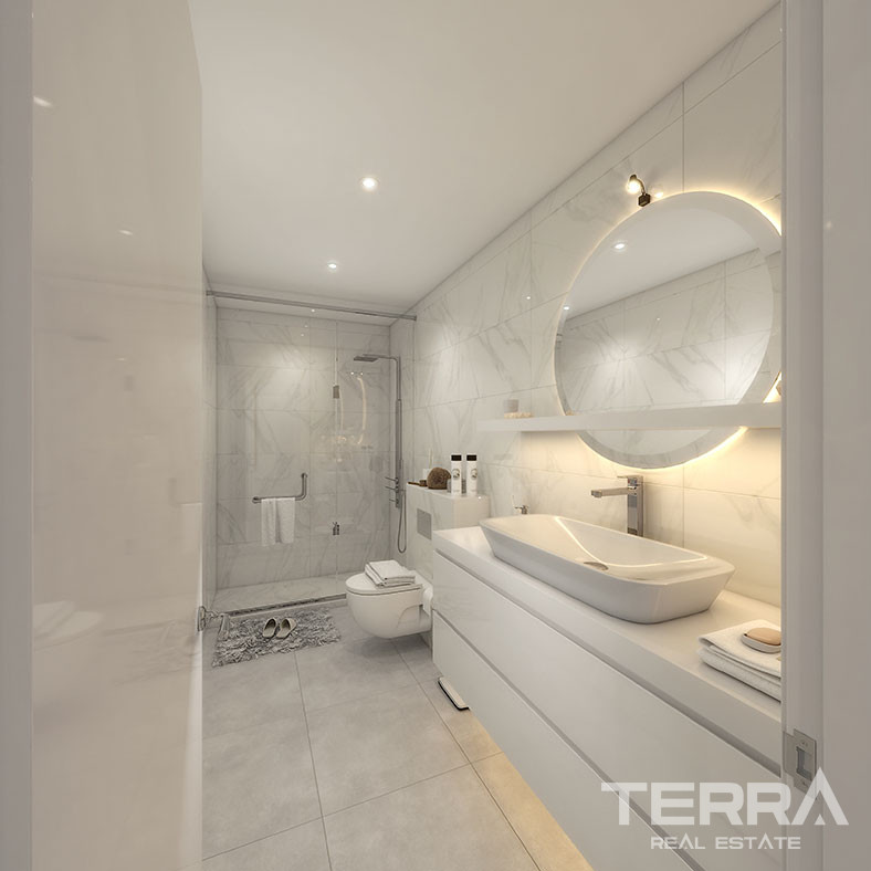 İspanya Alicante'de Plaja Birkaç Adımlık Mesafede Modern Daireler - 93770