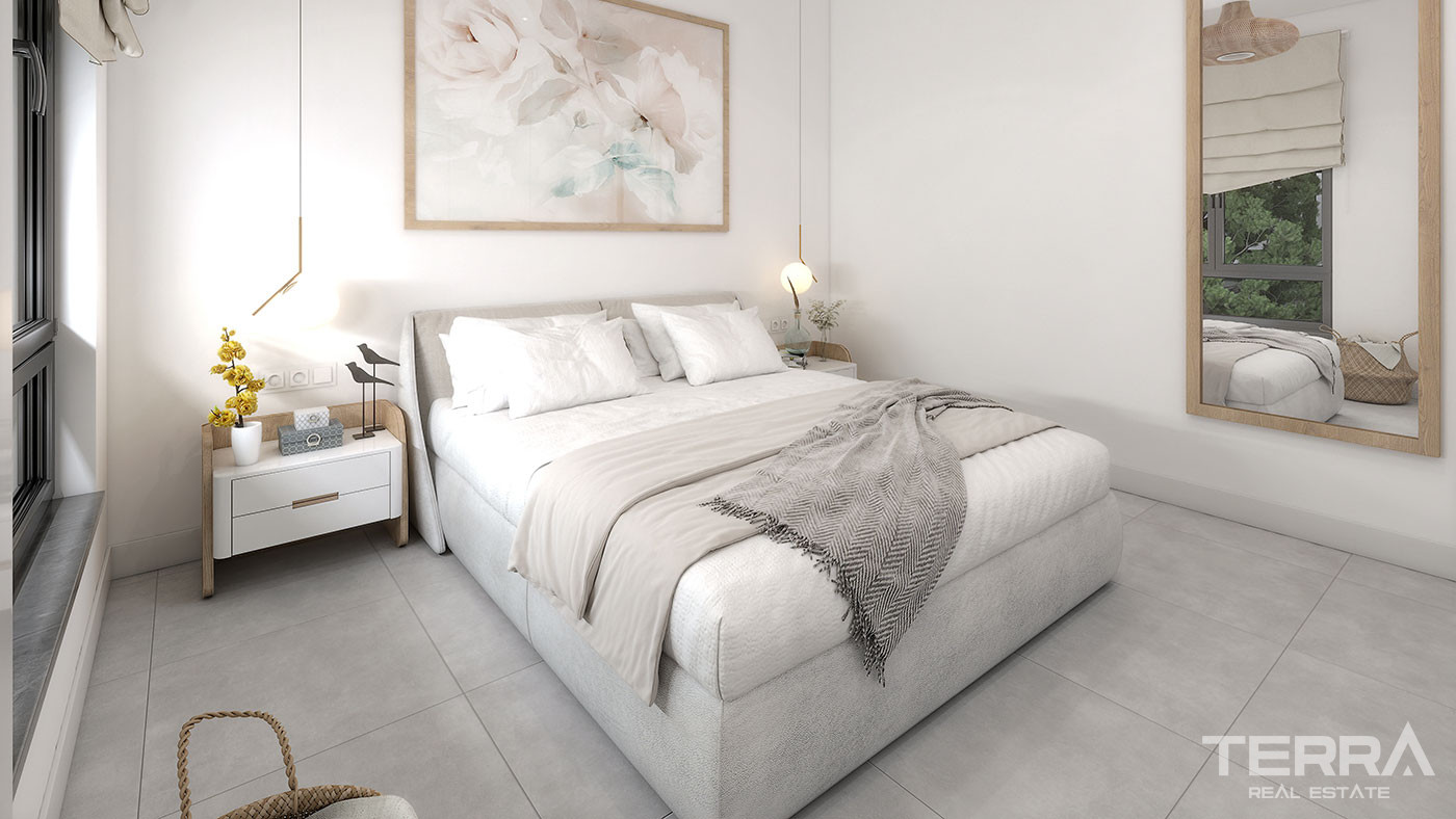 İspanya Alicante'de Plaja Birkaç Adımlık Mesafede Modern Daireler - 93774