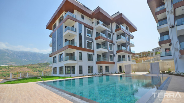 Privileged Lifestyle with 1 Bedroom Apartment in Kargıcak, Alanya