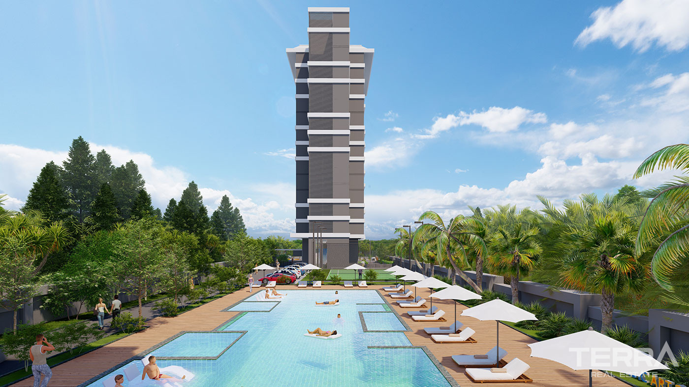 Seafront Apartments for Sale in Mahmutlar, Alanya, Turkey - 93850