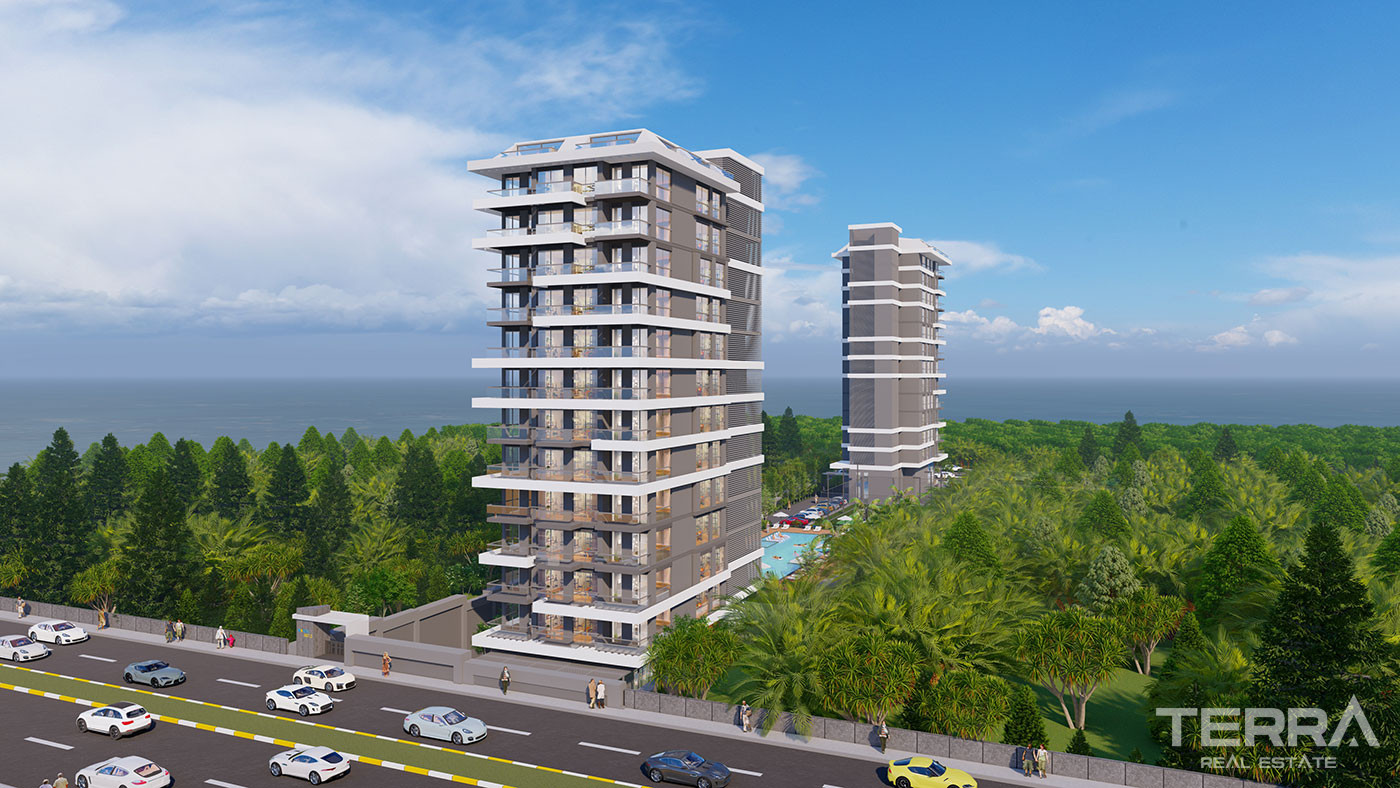 Seafront Apartments for Sale in Mahmutlar, Alanya, Turkey - 93853